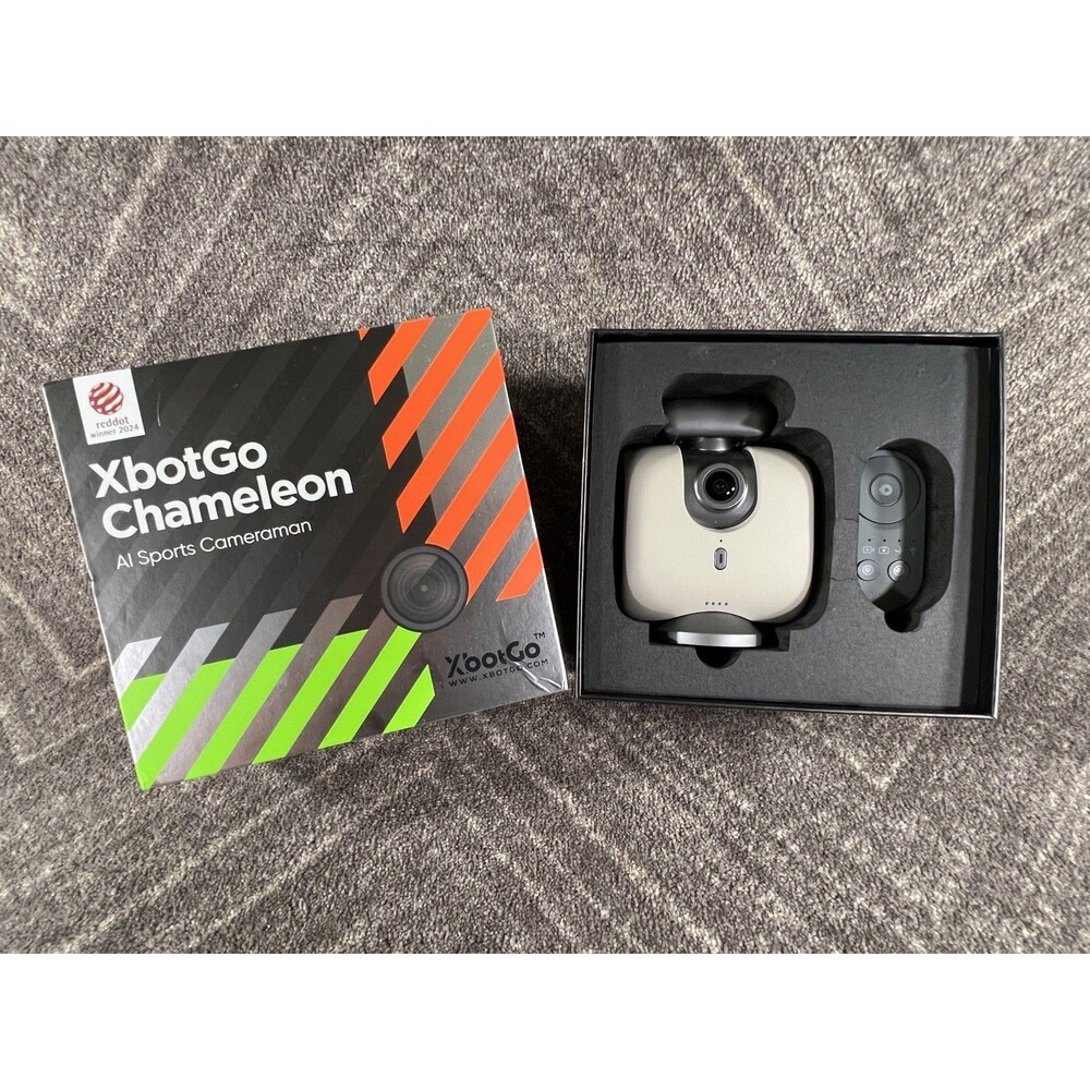 XbotGo CHAMELEON AI Sports Cameraman CHMW01 - Pearl Grey